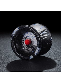 专业悠悠球比赛专用溜溜球雪花合金儿童新手高级yoyo球超长睡眠2a-颜色:皇冠黑银点-规格:默认