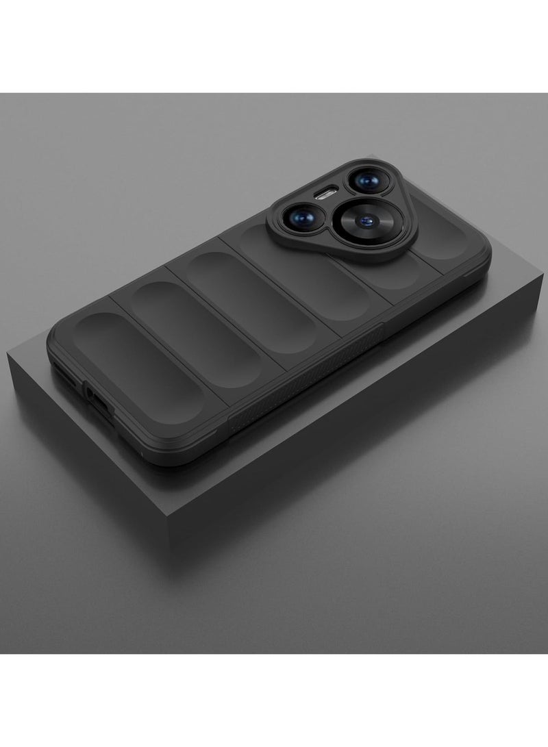 general Case Compatible with Huawei Pura 70 Pro+ 6.8 inch Released 2024, Slim Shock-Absorption Flexible Soft TPU Protective Back Cover - Image 5