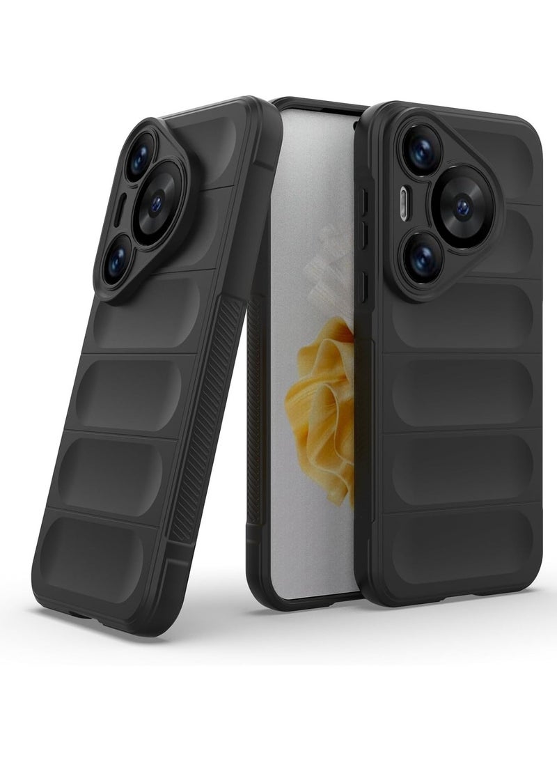 general Case Compatible with Huawei Pura 70 Pro+ 6.8 inch Released 2024, Slim Shock-Absorption Flexible Soft TPU Protective Back Cover - Image 1