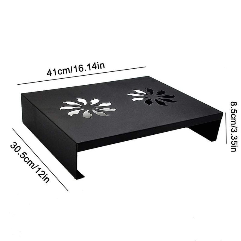 INDIDECOR INDIDECOR 50420 Stove Stand Kitchen Microwave Oven Rack Cooktop Pan Support Cooktop Grates Countertop Organizer  - Image 5