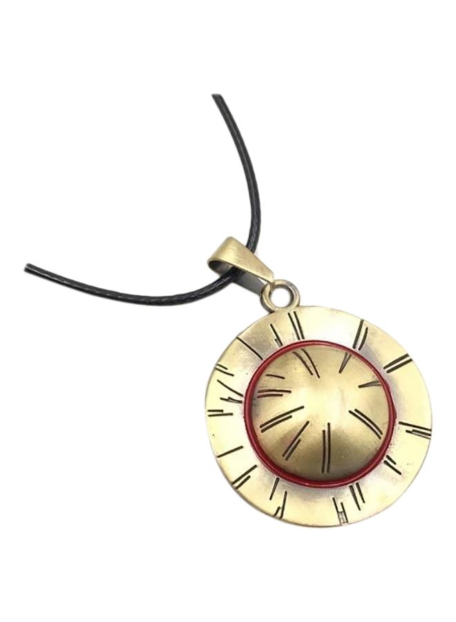 NIBEMINENT Luffy Hat Pattern Pendant Necklace