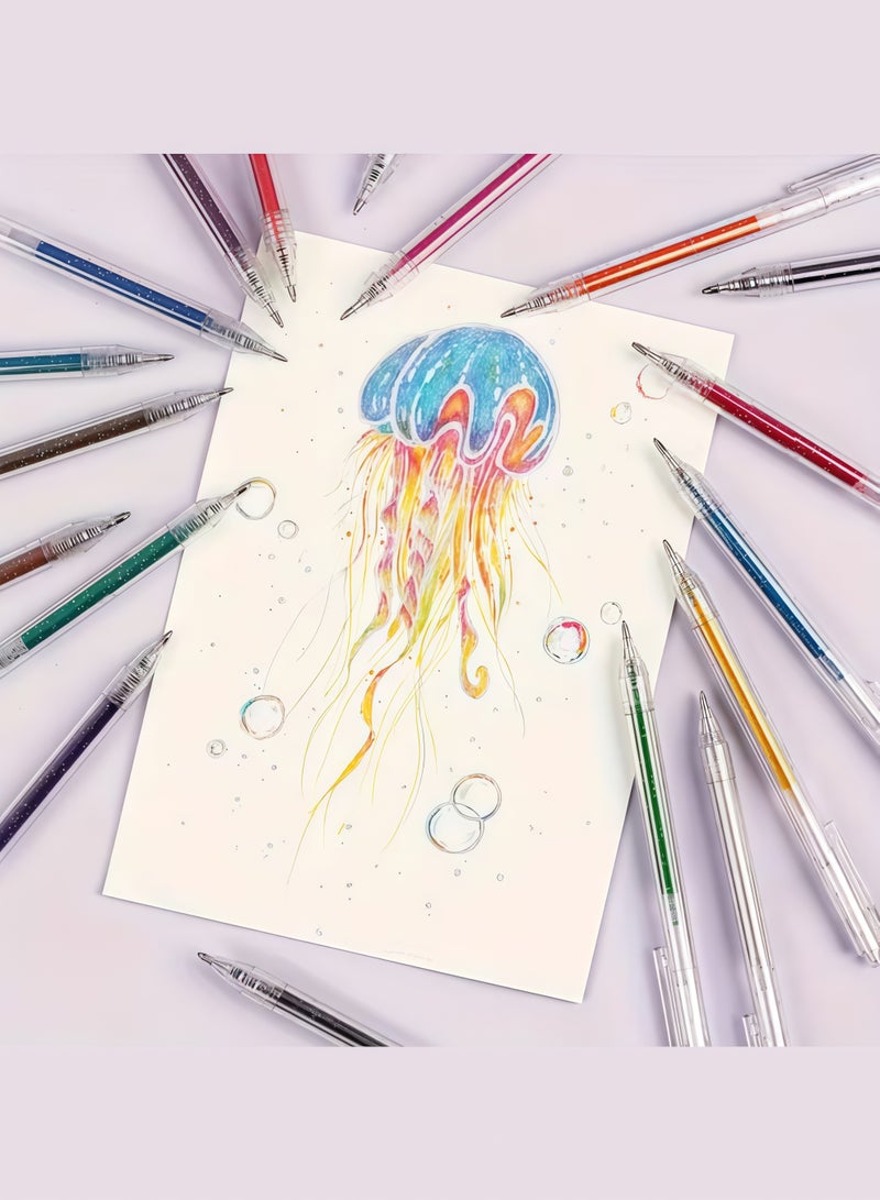 12-Pack Pastel Highlighting Pens - Round Tip Design, Smudge-proof and non-bleeding, ideal for diaries, journals, study materials, and office supplies. - Image 3