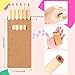 Faccito 100 Packs Mini Colored Pencils Bulk for Kids 35 Inch Small Coloring Drawing Pencil in Boxes 6 Different Color for Easter Gift Painting Birthday Party Favor Classroom School Supplies - Image 4