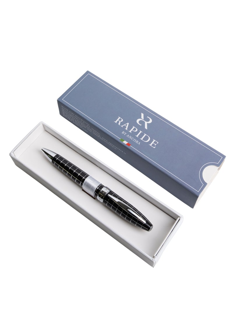 Ancora Rapide Classic Zeppelin Black Ballpoint Pen – Limited Edition, Italian Craftsmanship - Image 4