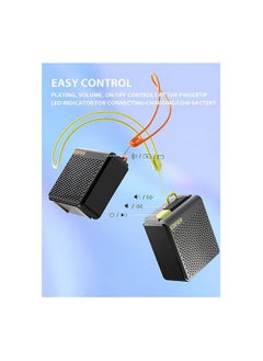 EDIFIER Edifier MP85 Mini Bluetooth Speaker, Portable Speakers with Bluetooth V5.3, 8-Hour Playtime, for Home, Travel, Outdoor - Black  - Image 5