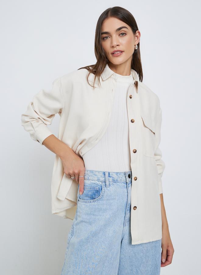 ستايلي بلوزة بأكمام طويلة - Image 1