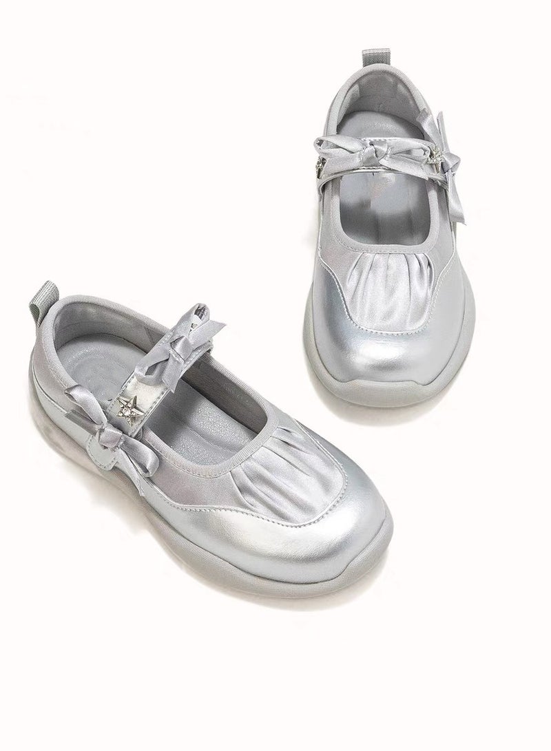 Children's Breathable Soft Sole Non Slip Single Shoe - Image 1