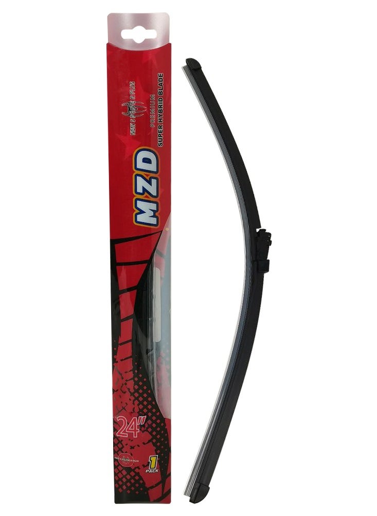 SPIDER Car Wiper Blade 24" Premium Super Hybrid Blade NEW SPIDER PLUS MZD 1 pcs  - Image 1