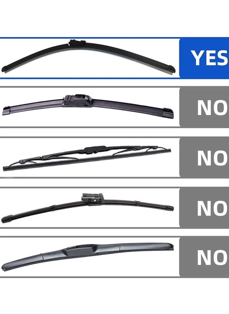 SPIDER Car Wiper Blade 24" Premium Super Hybrid Blade NEW SPIDER PLUS MZD 1 pcs  - Image 4