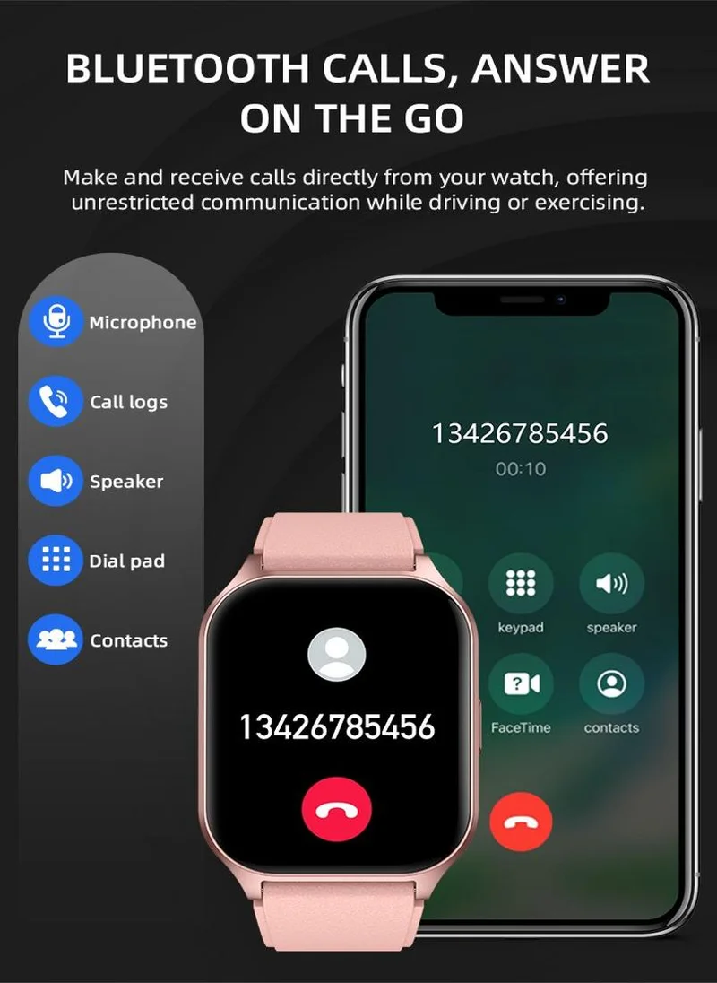 Seventy Five Smart Watch With Fitness And Bluetooth Call Features