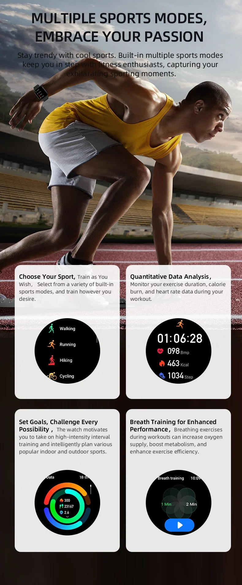 Seventy Five Smart Watch With Fitness And Bluetooth Call Features