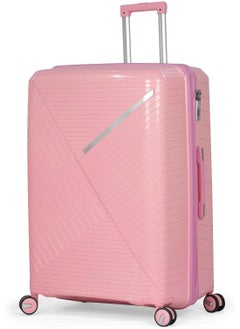 Generic 3-Piece Luggage Set – Unbreakable PP Material, Scratch & Shock Resistant, Lightweight & Durable – Pink  - Image 2