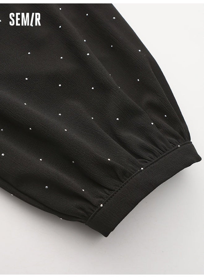 SEMIR Women's Shirt With Rhinestones - Image 4