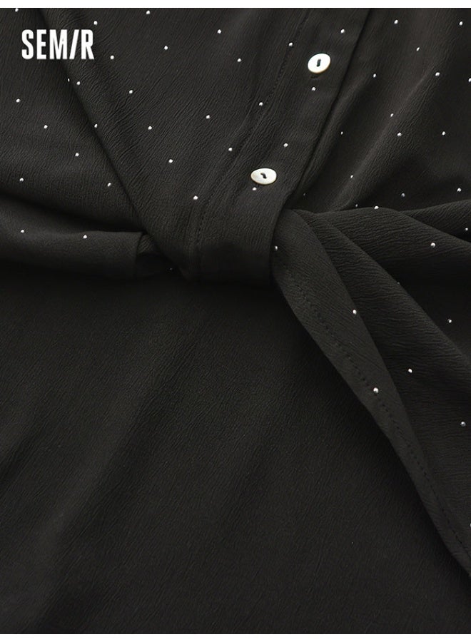 SEMIR Women's Shirt With Rhinestones - Image 5