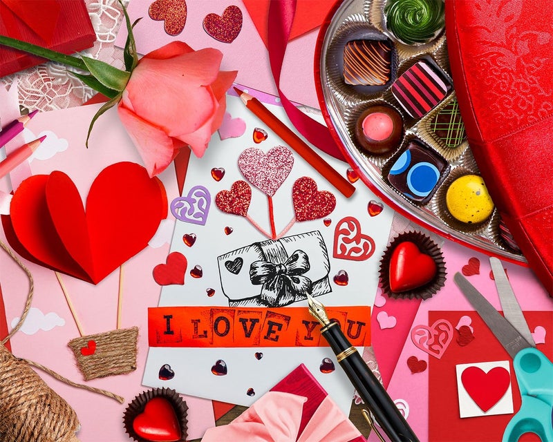 Springbok Be My Valentine 500 Piece Puzzle for Adults Featuring Colorful Valentine Favorites - Image 3
