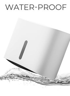 KASTWAVE ommercial Paper Towel Dispenser Wall Mount Paper Towel Holder Large Capacity C Fold Hand Towel Dispenser Bathroom Tissue Dispenser (White)  - Image 5
