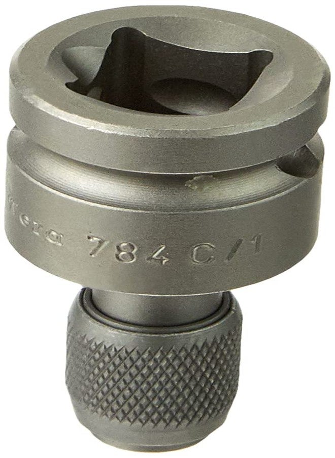 ويرا محول ظرف التحرير السريع Wera 05042760001، 784 C 1/2"-C/1، 1/4x50 مم، فضي - Image 1