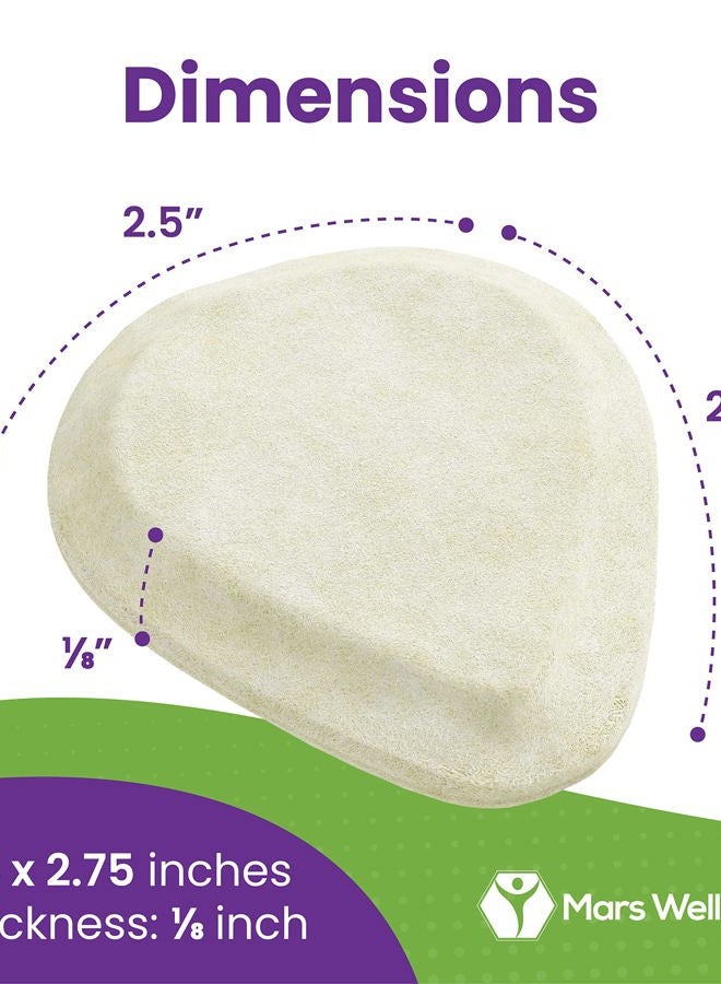 MARS WELLNESS Metatarsal Felt Foot Pad Skived Cut - 6 Pairs - 1/8" Thick - Image 2