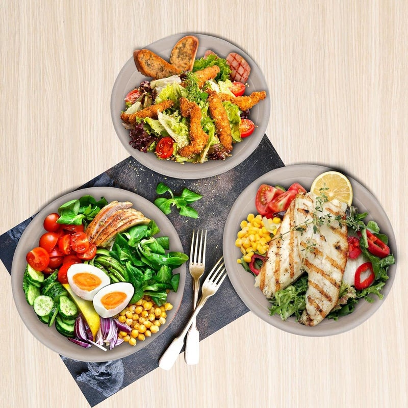 TOPtoper 25Oz 50Pack Large Paper Bowls, Disposable Bowls Bulk Leakproof and Microwave Safe for Hot or Cold Use (25 OZ) - Image 2