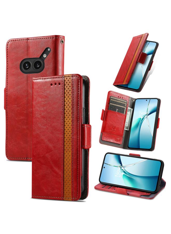 Case For Nothing Phone 2a Plus CaseNeo Splicing Dual Magnetic Buckle Leather Phone Case