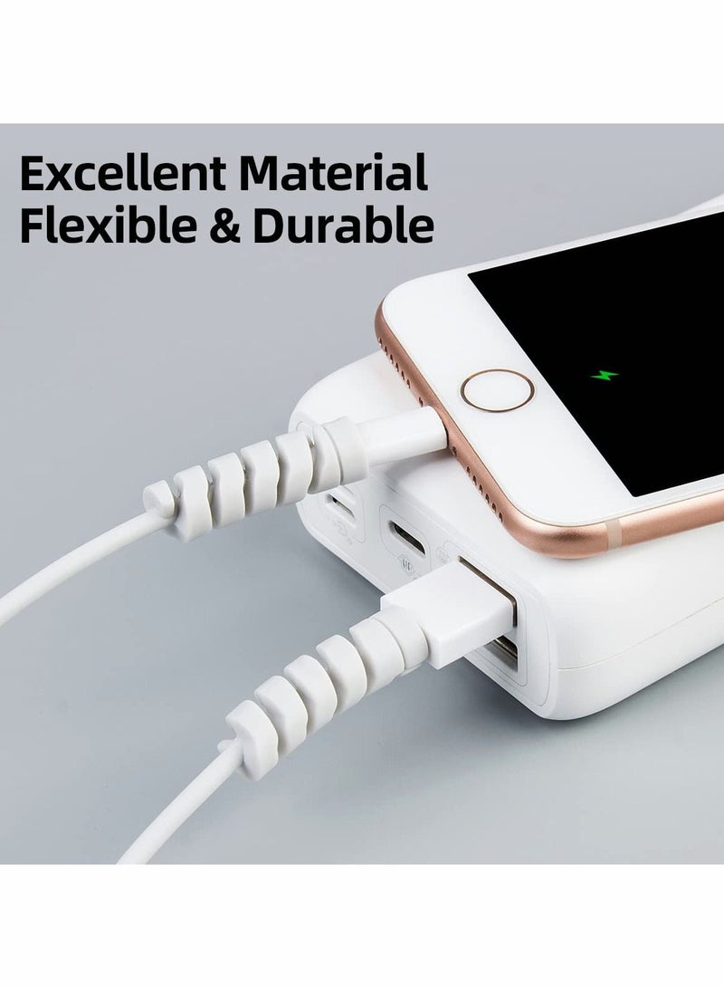 سيوسي SYOSI لطيف كابل حامي الفاكهة الحيوان شحن كابل رفيق كابل حماية كيت - Image 4