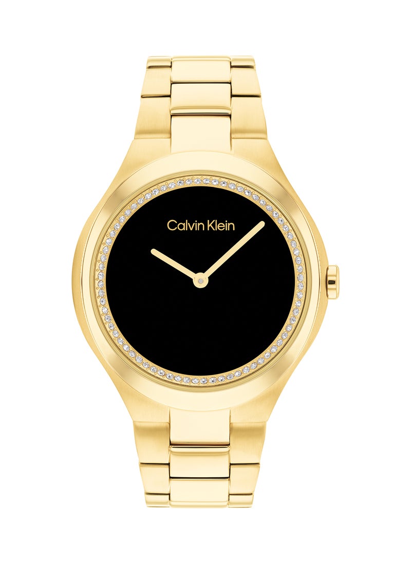 CALVIN KLEIN Women's Analog Round Shape Stainless Steel Wrist Watch 25200367 - 36 Mm  - Image 2