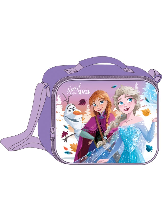 Disney Frozen 5 in 1 Value Pack (16" Trolley Bag with Lunch Box, Lunch bag, Water Bottle and Pencil Case) - Image 2