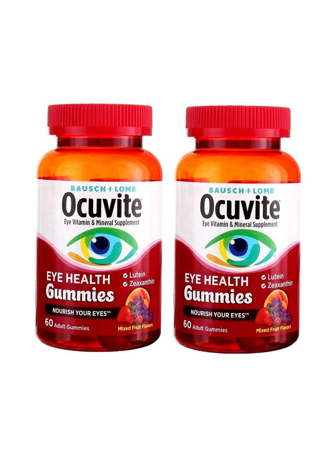Ocuvite أقراص أوكيوفايت لصحة العين، نكهات فواكه مختلطة، 60 حبة (عبوة من 2)  - Image 1