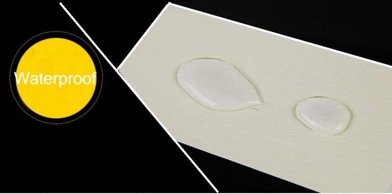 SHRITHU شريط عزل مكيف الهواء غير اللاصق مقاوم للماء شديد التحمل شريط مونزون بطول 14 متر، عرض 48 مم عبوة من 1 لون أبيض فاتح - Image 5