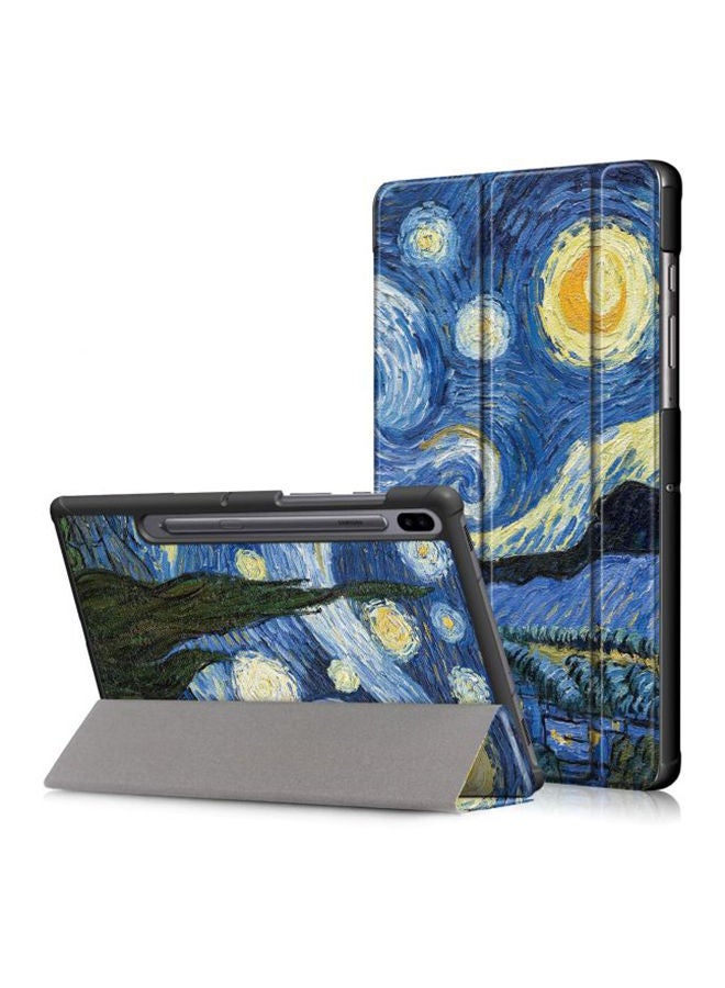 NIBEMINENT Protective Case Cover For Samsung Galaxy Tab S6 10.5-Inch Blue  - Image 2