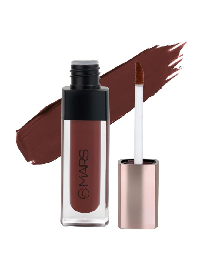 MARS Popstar Non-Drying Liquid Mousse Lipstick for Women with Matte Finish | Lightweight and Non-Sticky Formula | Up to 12 Hour Long Lasting | Transferproof & Waterproof (6.0ml) (03-Chorus Girl) - Image 1