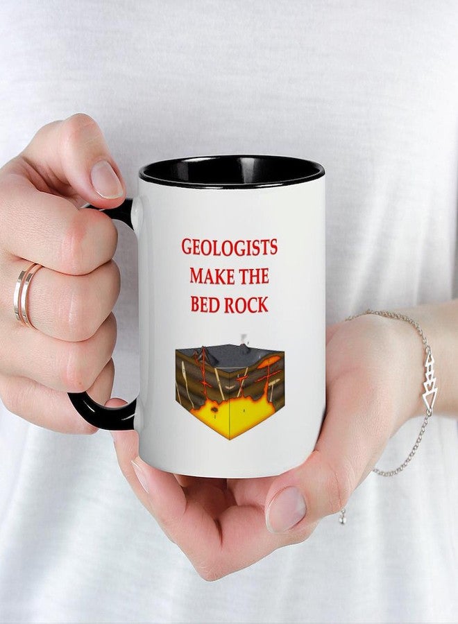 cafe press CafePress I Love Geology Mug 11 oz (325 ml) Ceramic Coffee Mug - Image 5