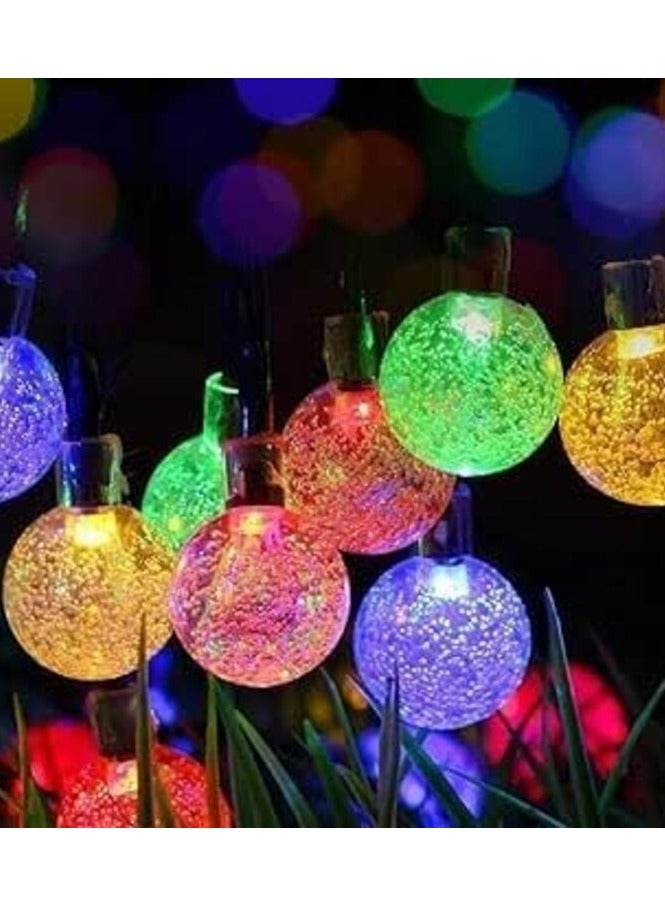 Ramadan Decoration Branch Noor LED Crystal Ball - Multicolor - Image 1