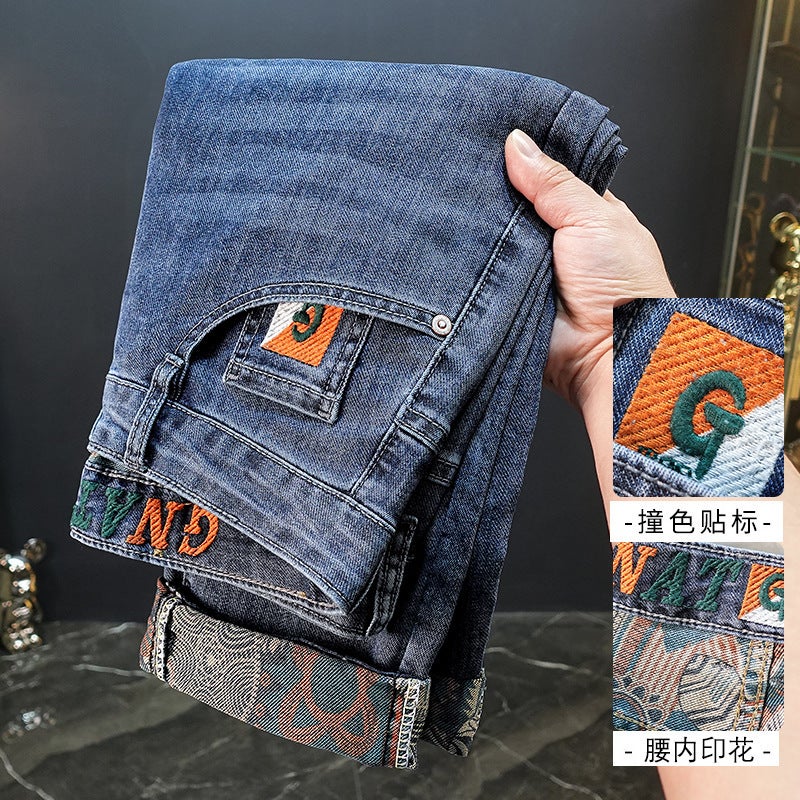 Unisex Classic Denim Jeans Loose Fit Daily Outdoor Wear - Image 4