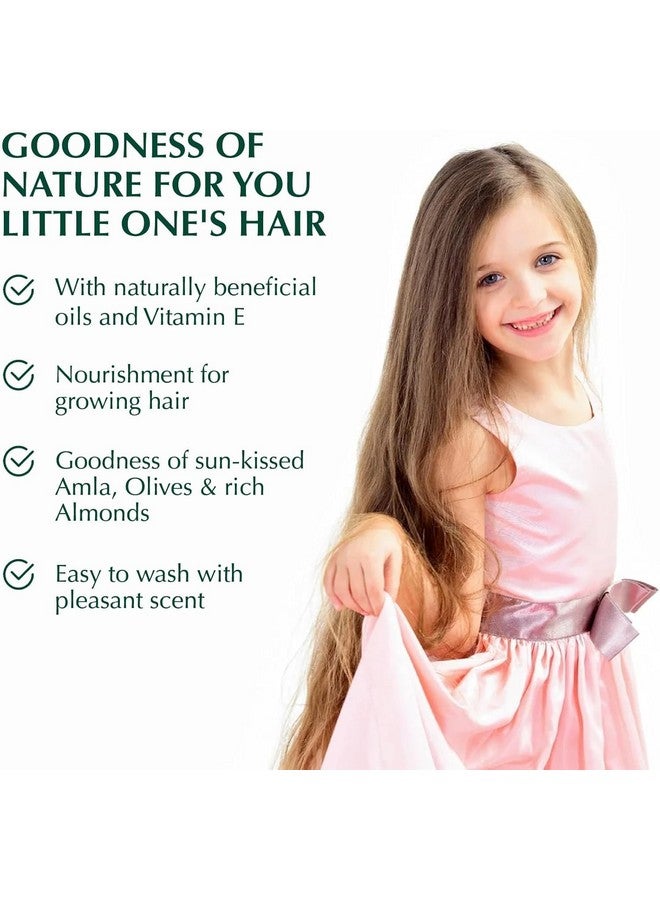 دابر زيت شعر دابر أملا - تركيبة طبيعية لشعر طويل وقوي وصحي للأطفال - غني بالزيتون واللوز - عبوة من 1، 200 مل - Image 4