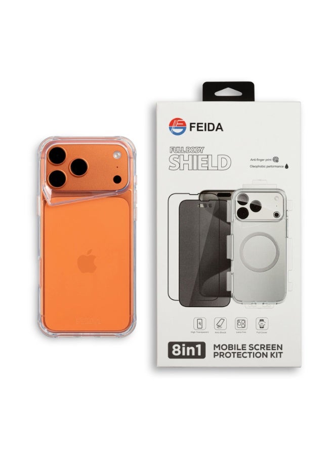 FEIDA Protection Package 8 in 1 for Apple iPhone 17 Pro Max - Image 2