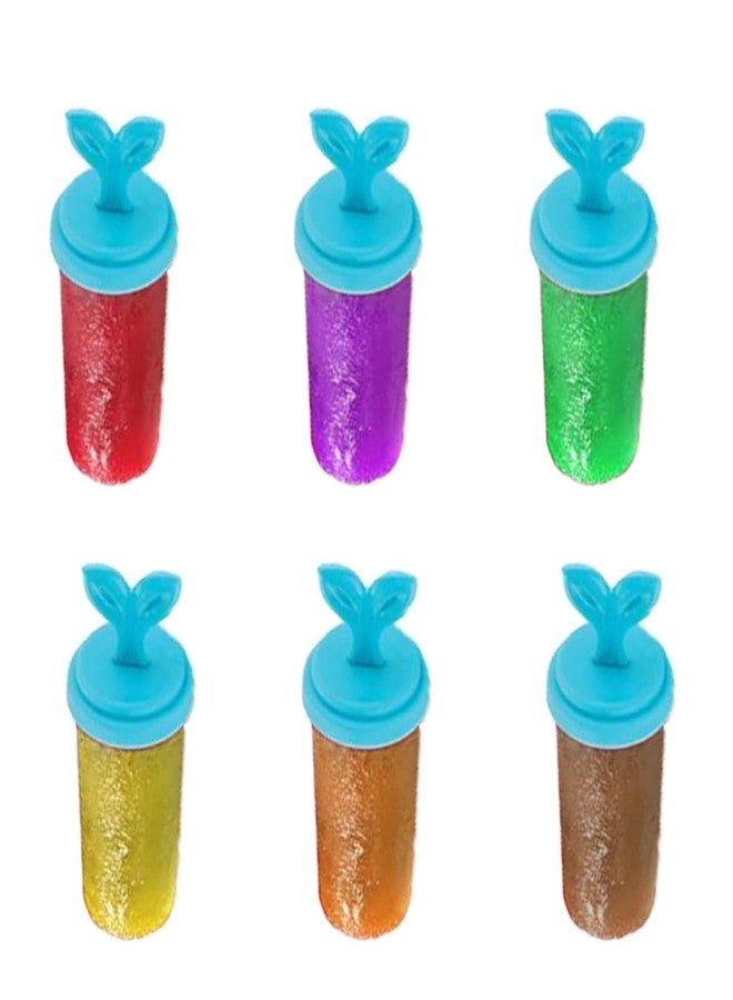 Senvox Ice Candy Mould Set for Kids | 6 Cavity Reusable Popsicle Maker Tray with Cute Whale Tail Handles | BPA-Free Plastic Moulds | Homemade Juices, Ice Cream, Smoothies & Frozen Treats - Image 3