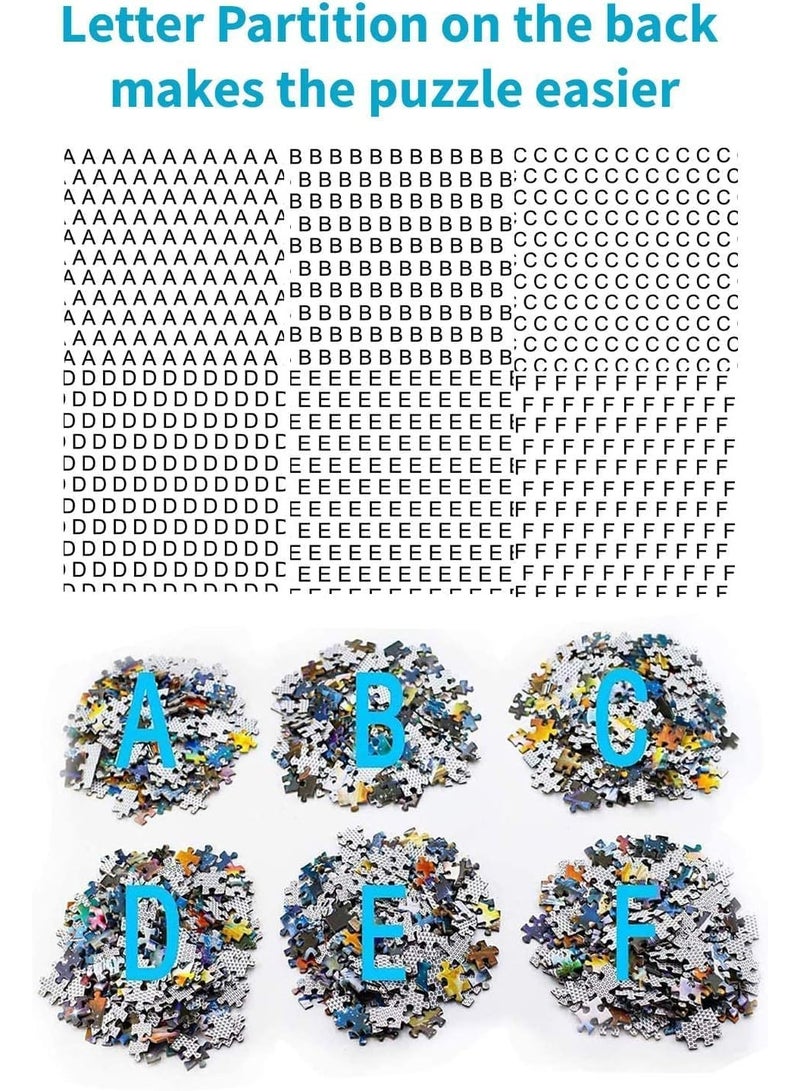 Capstro 1000 PCS Landscape Jigsaw Puzzle for Adults & Teens – Puzzle with High Definition Artwork, Challenging Brain Game & Relaxing Family Activity Gift Game – Color Balloon - Image 5