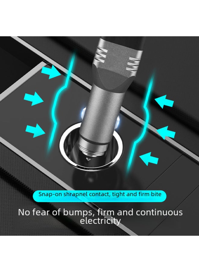 Multi-functional Car Charger Flashlight Type-C Charging Inspection Light Broken Window Cone Strong Magnetic LED Lighting Lamp-Product Specifications:KXK-168 (single)  - Image 3