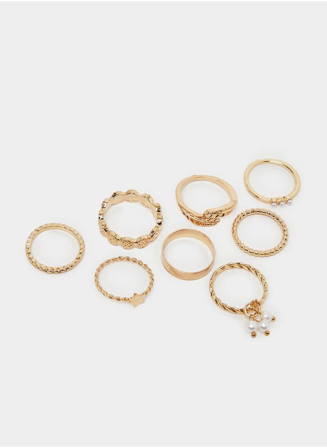 Styli Set of 8 - Textured Rings  - Image 2