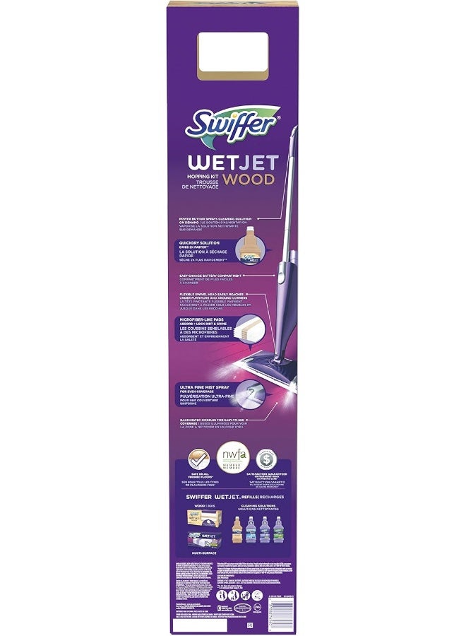 Swiffer Swiffer WetJet Wood Floor Spray Mop Kit  - Image 2