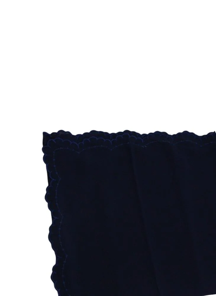 D'Daniela D' Daniela - Stacy Chiffon Scarf Muslim Shawl - Navy Blue