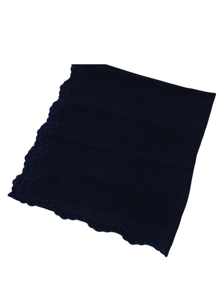 D'Daniela D' Daniela - Stacy Chiffon Scarf Muslim Shawl - Navy Blue