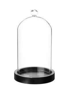 لوفت حامل غطاء شموع من خشب السوكل بوا، D12XH19CMS، زجاج، MDF-110161 
