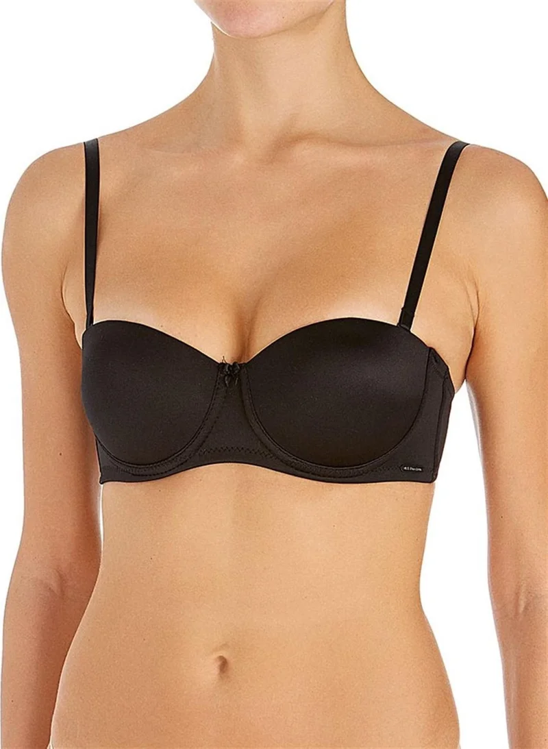 U.S. Polo Assn. BASE. Polo Assn. - Women's Black Strapless Full Bra 66144