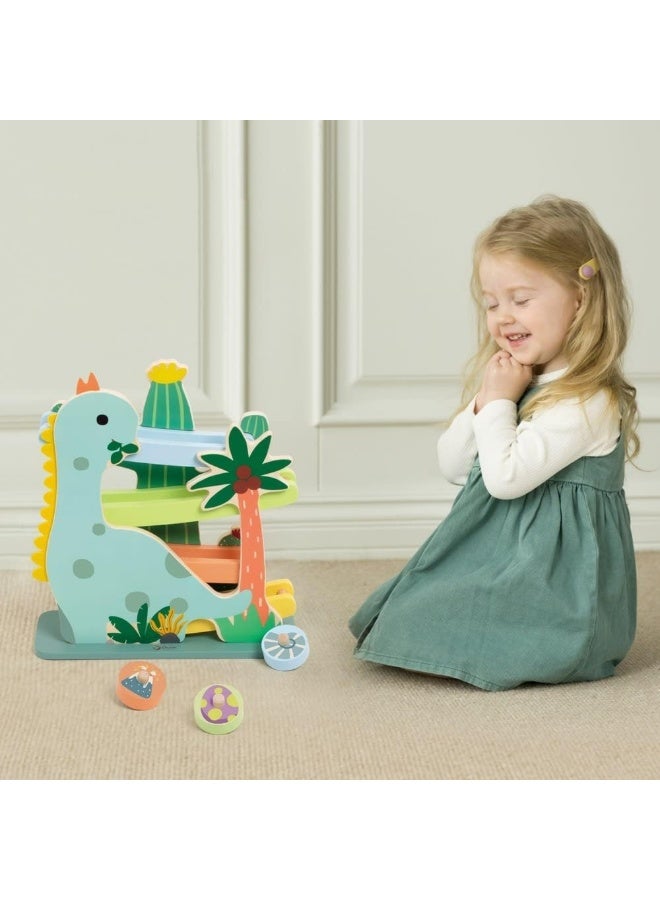 Classic World Wooden Ball Track Dinosaur, 4 pcs. - Image 3