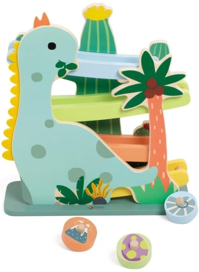 Classic World Wooden Ball Track Dinosaur, 4 pcs. - Image 4