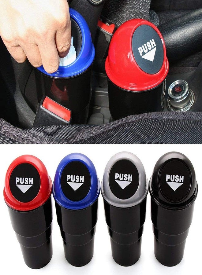 Kitchen4u Car Trash Bin Plastic Can Holder, 1-piece, Colour May Vary Colour - Image 4
