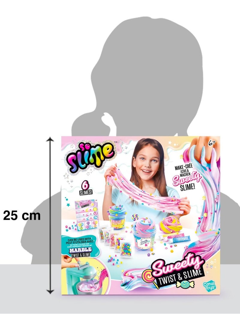 Canal Toys So Slime DIY - Twist & Slime Candy Kit - Creative Leisure for Children from 6 Years  - Image 3
