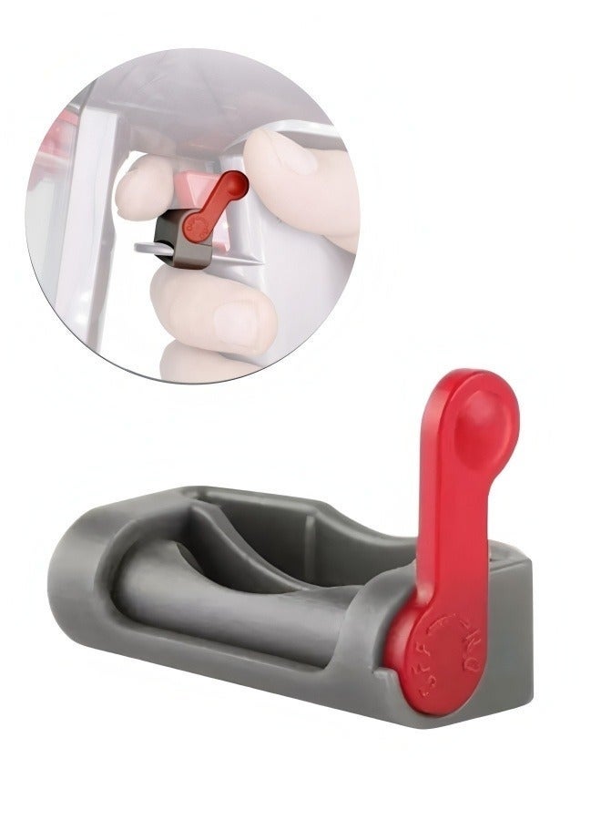 Forest Home Power Button On/Off Control Clamp Compatible with Dyson V6 V8 V7 V10 V11 V15 Absolute/Animal/Motorhead Vacuum Cleaner, Lock The Power Button On/Off Status, Free Your Gripping Fingers, Grey&Red - Image 1